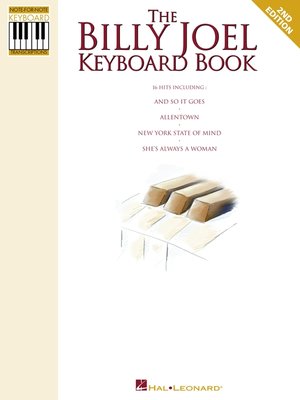 cover image of The Billy Joel Keyboard Book (Songbook)